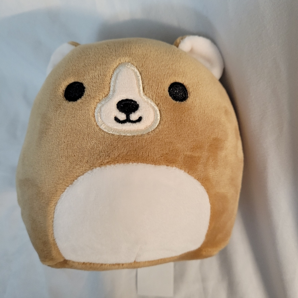 NWOT 5" Baron the Brown Bear Squishmallow Kellytoy Plush Toy